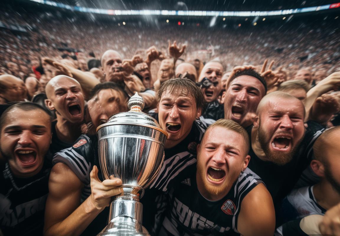 洛杉矶角斗士队斩获锦标赛冠军 电竞决赛决胜团队配合捧起冠军奖杯